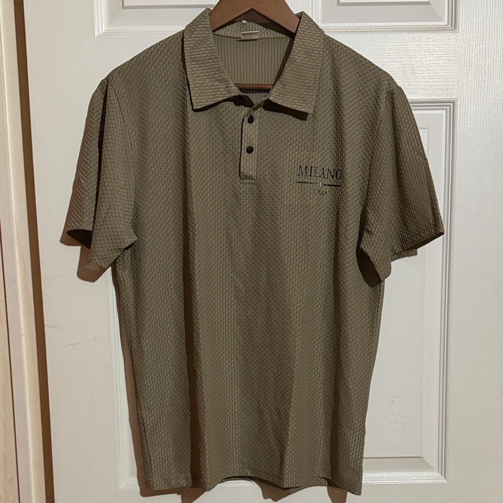 Milano Tan Polo Shirt